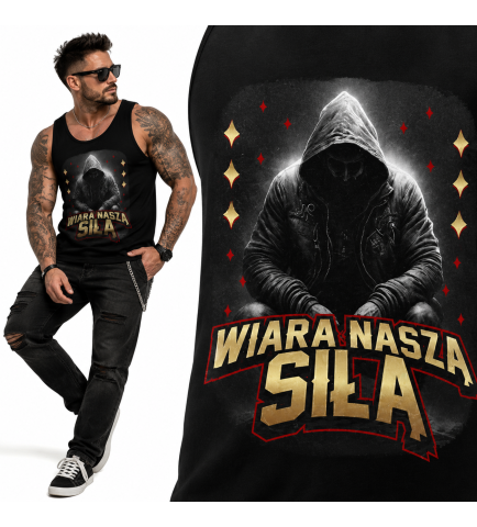 tank-top  Chrześcijański Wiara jest naszą Siłą